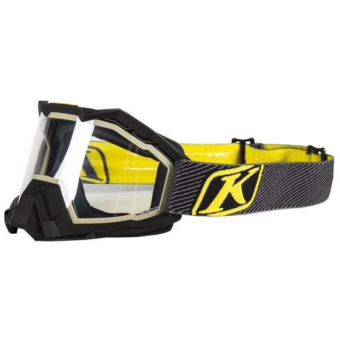 Ochelari Snow Klim Viper Fade Black Clear Lens